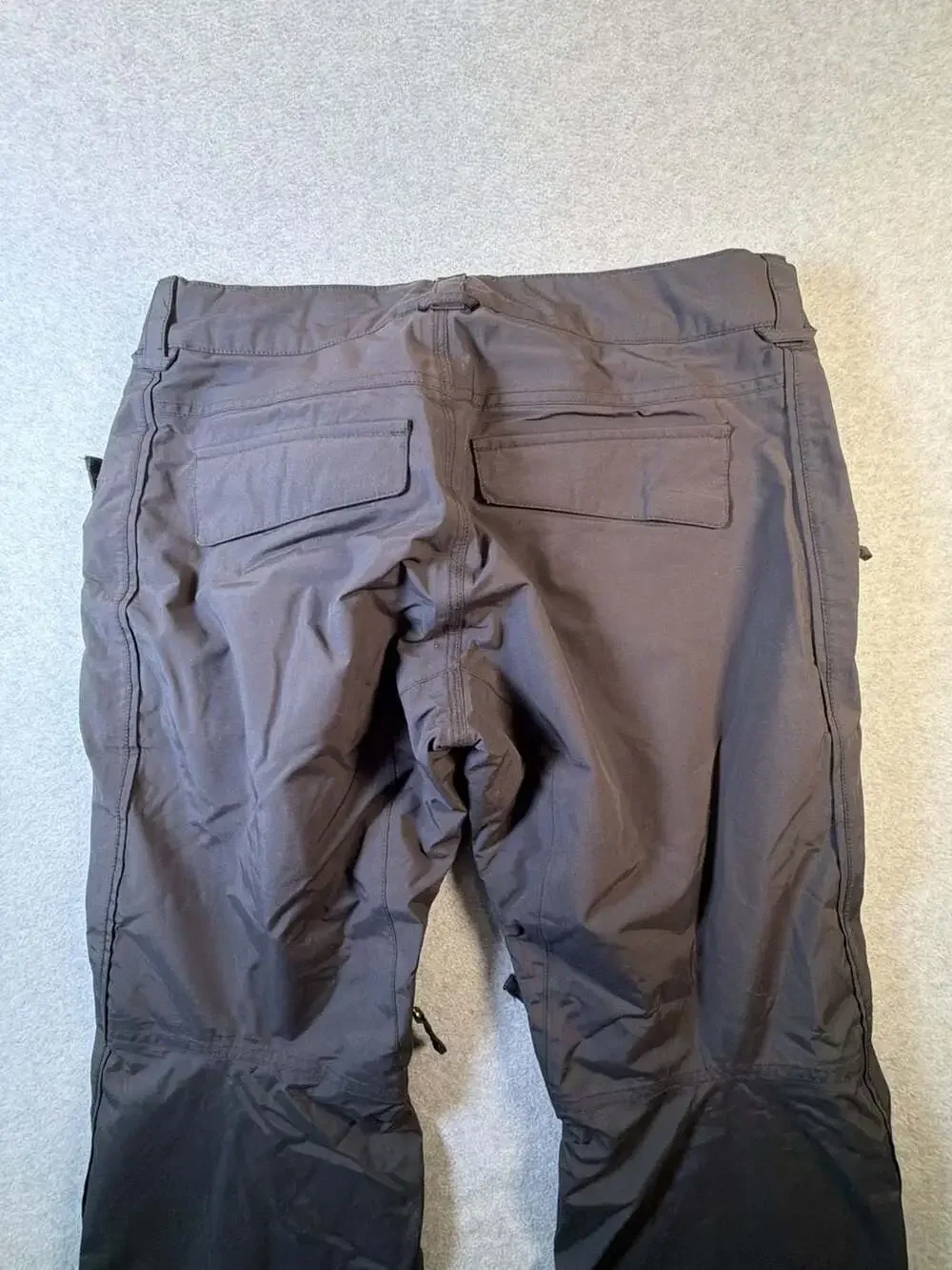 Burton Women's Black Snowboard Ski Pants Cargo Zip Pockets